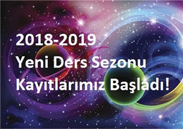 (Türkçe) 2018-2019 Ders Sezonu