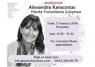 ALEXANDRA KARACOSTAS ile Harita Yorumlama Çalışması