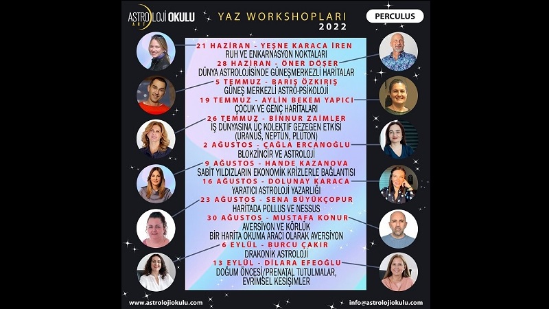 YAZ WORKSHOPLARI 2022