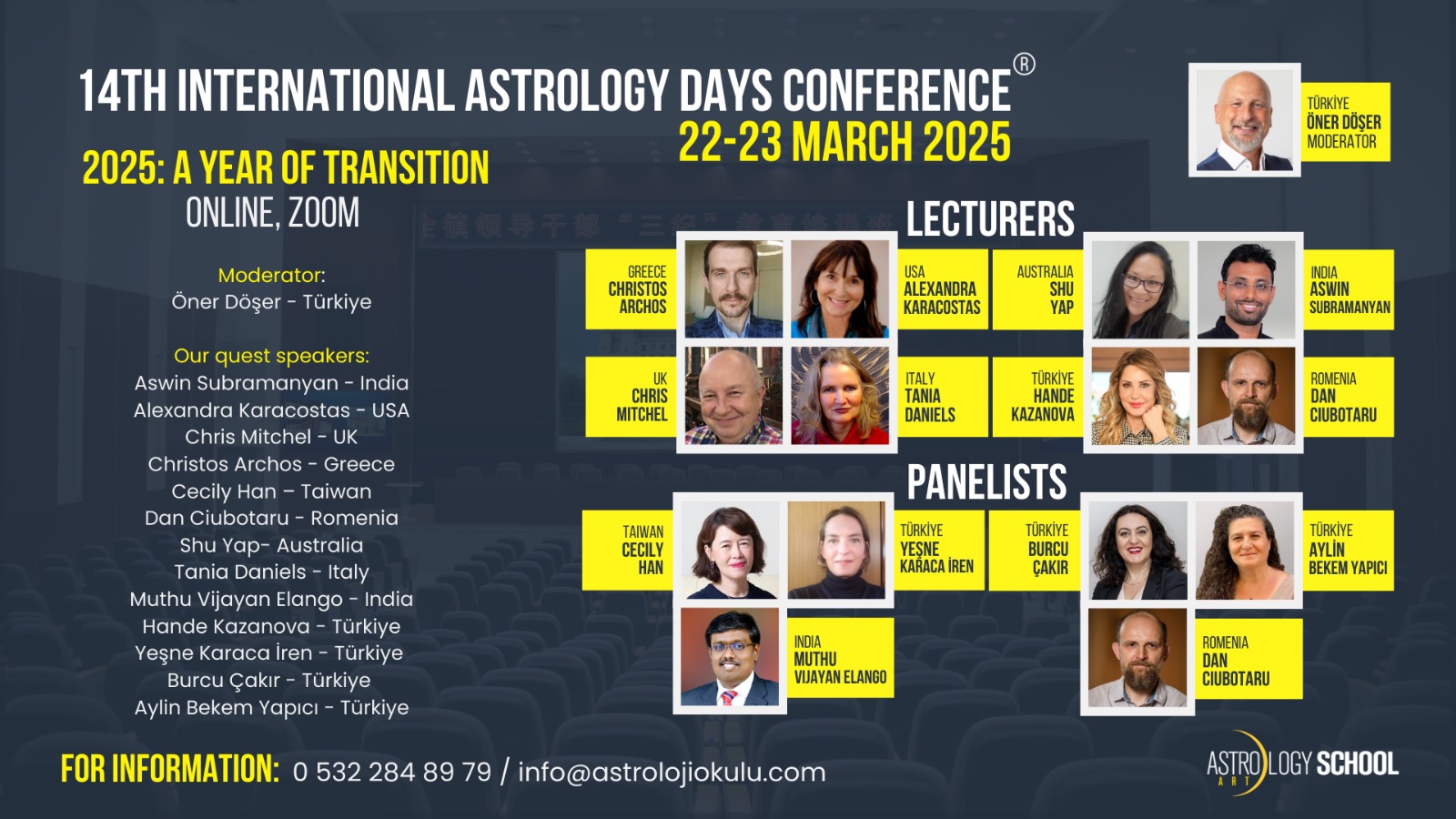 14TH INTERNATIONAL ASTROLOGY DAYS CONFERENCE