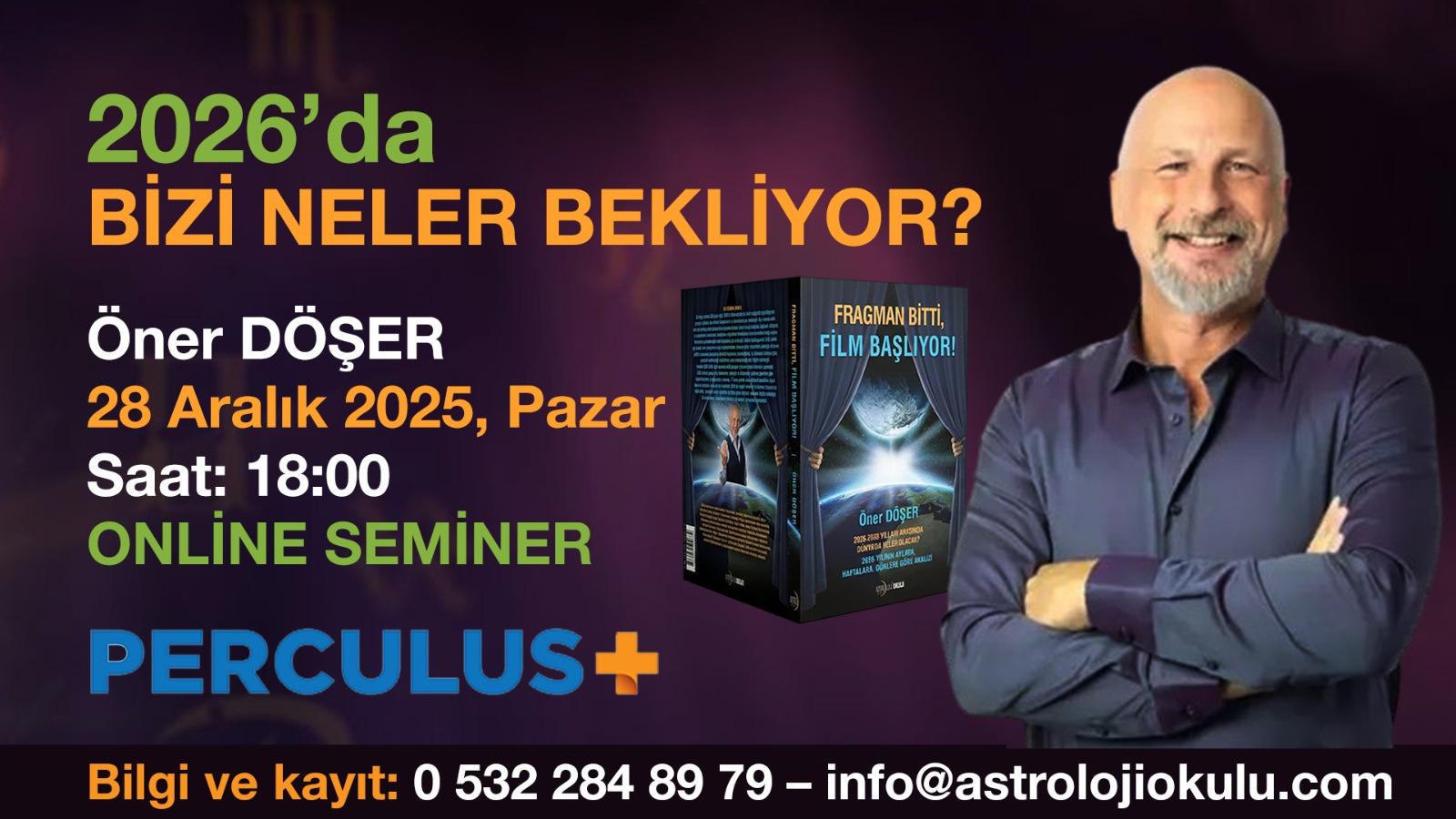 (Türkçe) 2026’da Bizi Neler Bekliyor?  Öner Döşer ile Online Seminer