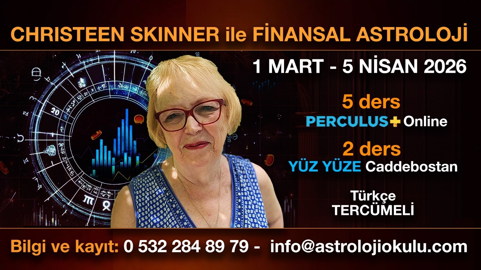 (Türkçe) Christeen SKINNER ile Finansal Astrolojinin Temelleri