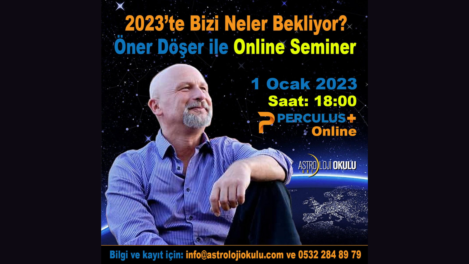 (Türkçe) 2023’te Bizi Neler Bekliyor? – Öner Döşer ile Online Seminer