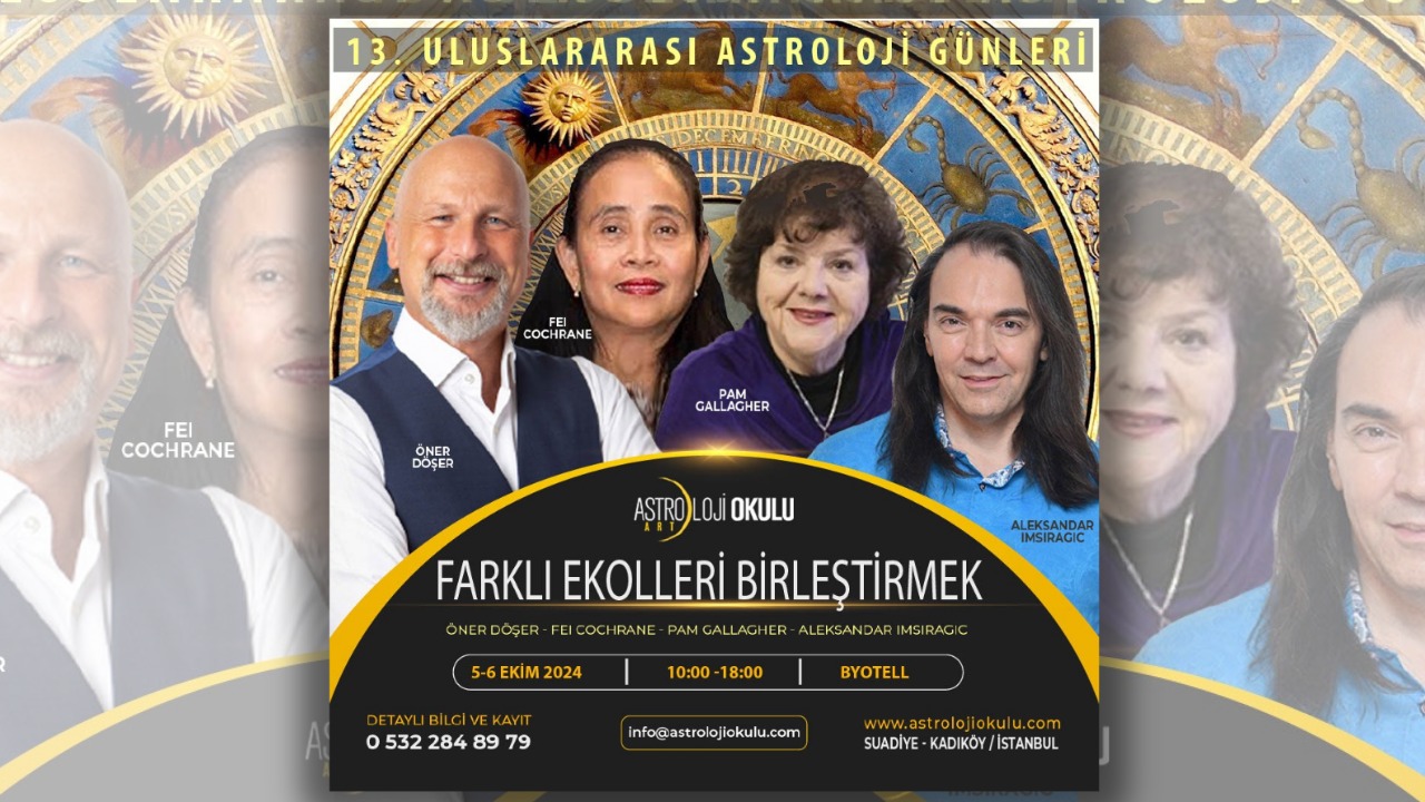 13. ULUSLARARASI ASTROLOJİ GÜNLERİ 5-6 Ekim 2024, Kozyatağı– BYOTELL