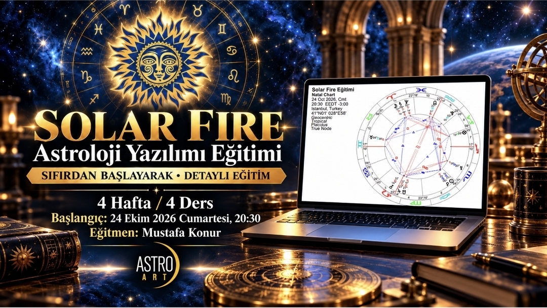 SOLAR FIRE Astroloji Yazılımı Eğitimi